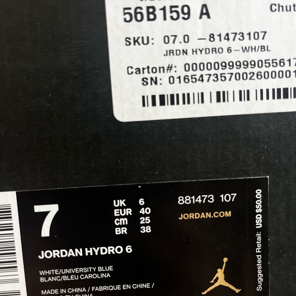 Jordan Slides - Picture 3 of 3